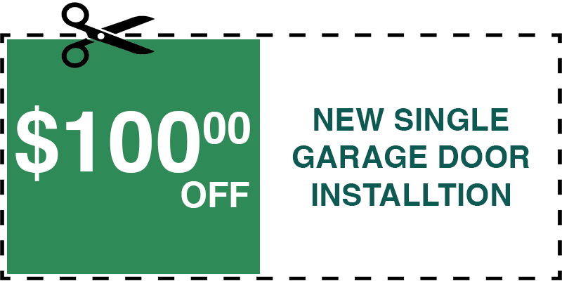 100 off garage door repair Katonah