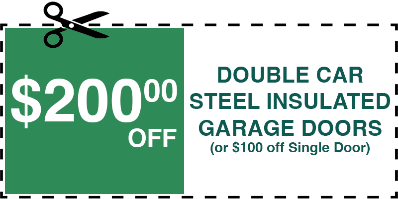 200 off garage door repair Katonah