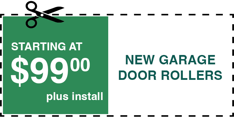 99 new garage door rollers Katonah